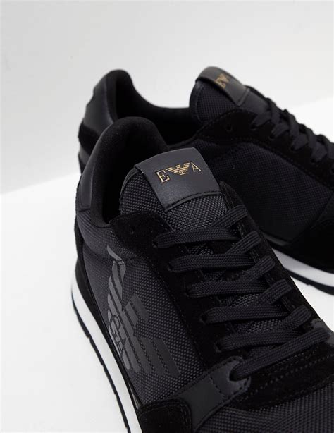 Men's Black Trainers & Shoes 